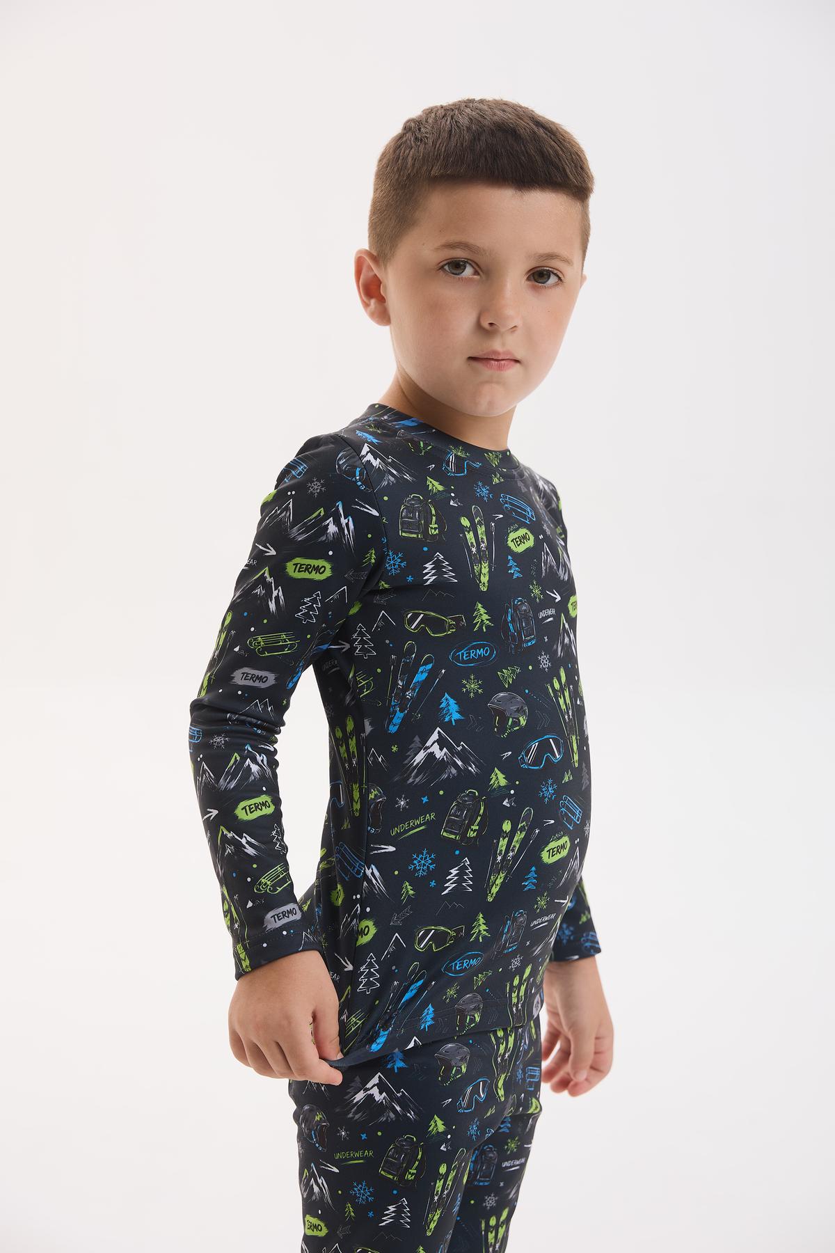 Термобілизна дитяча Thermo Print Kids — ALPINE — фото 7