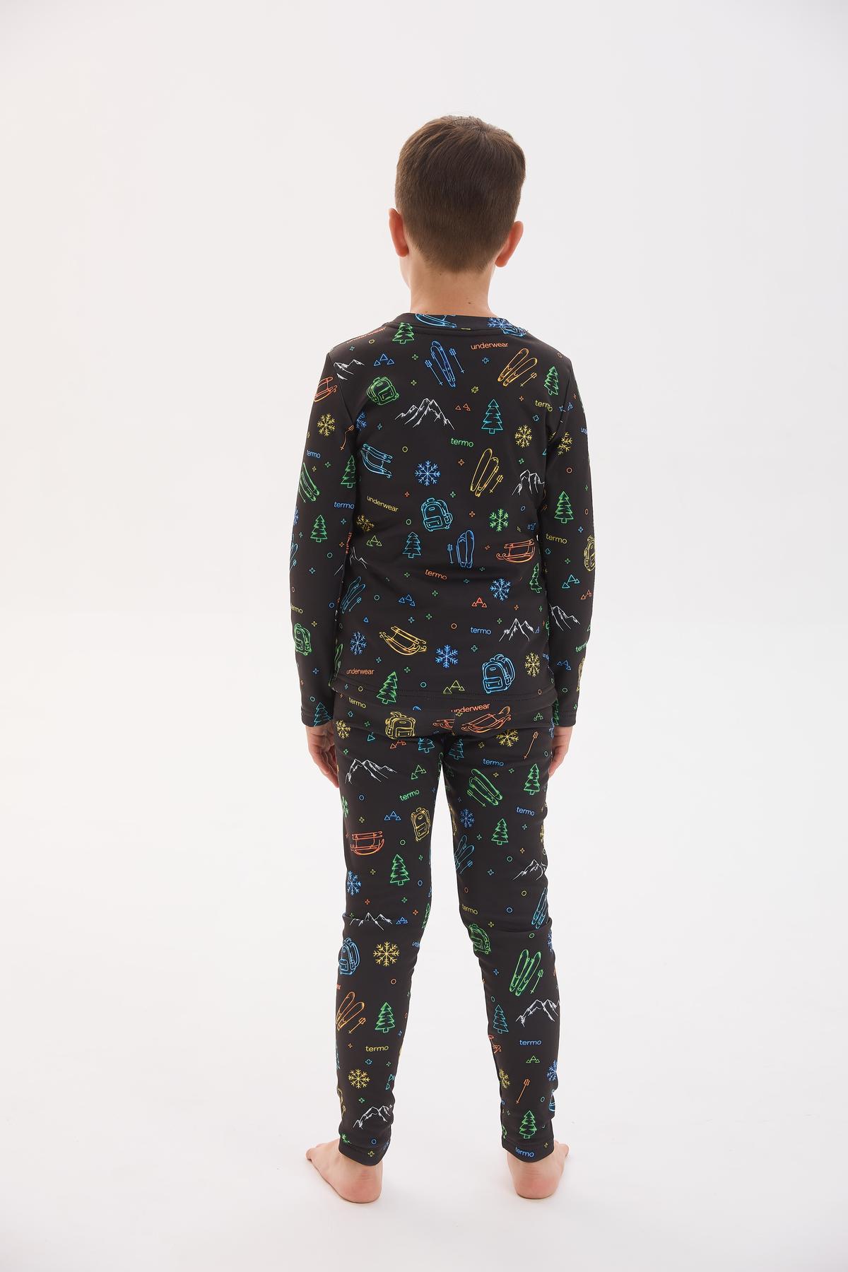 Термобілизна дитяча Thermo Print Kids — NEON WINTER — фото 5