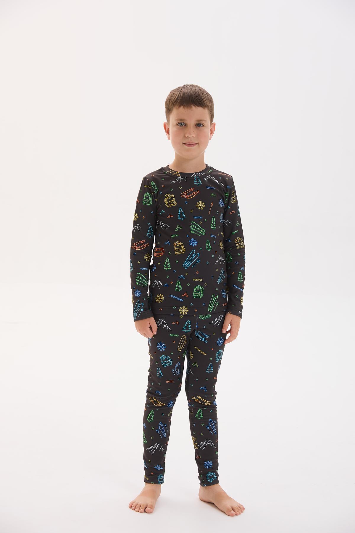 Термобілизна дитяча Thermo Print Kids — NEON WINTER — фото 4