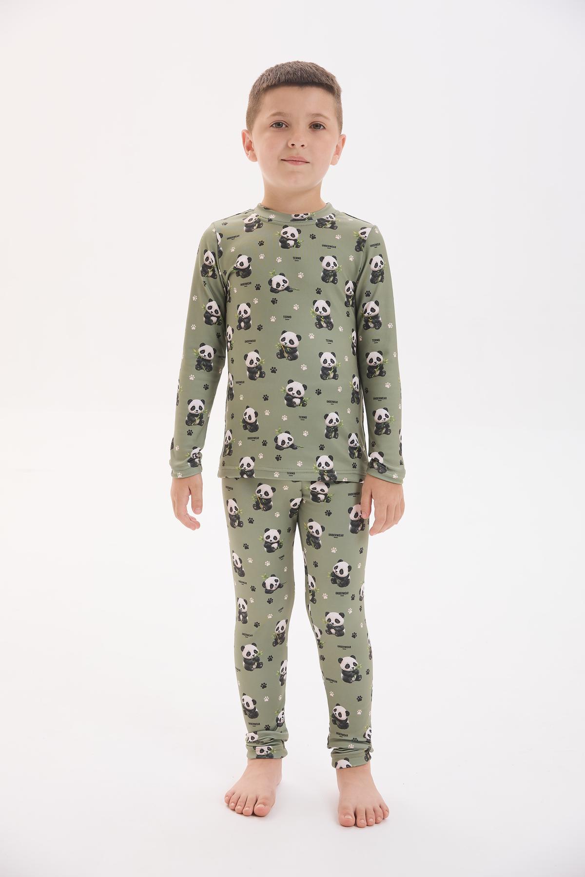 Термобілизна дитяча Thermo Print Kids — PANDA — фото 1