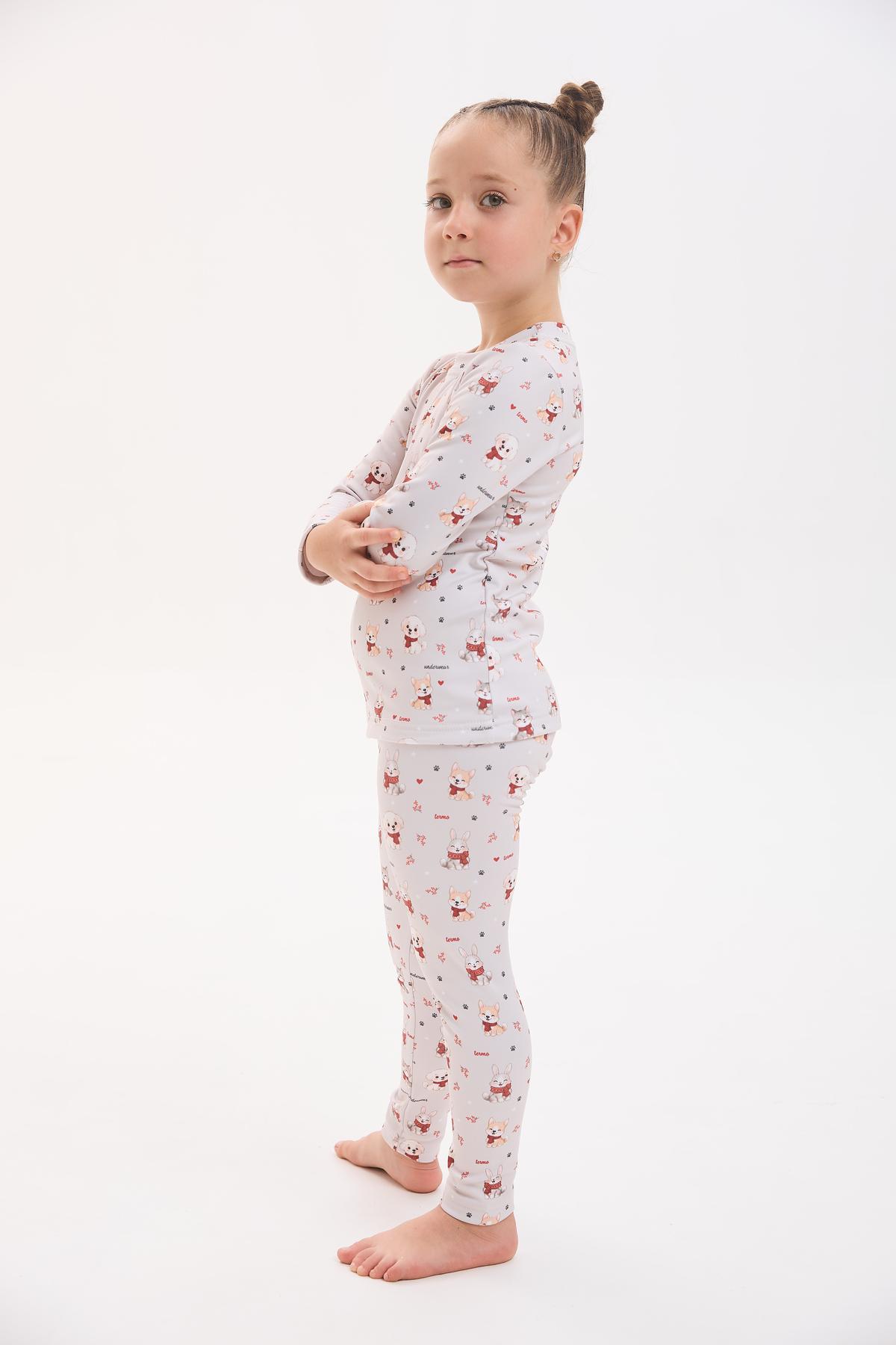 Термобілизна дитяча Thermo Print Kids — WINTER FRIENDS — фото 5