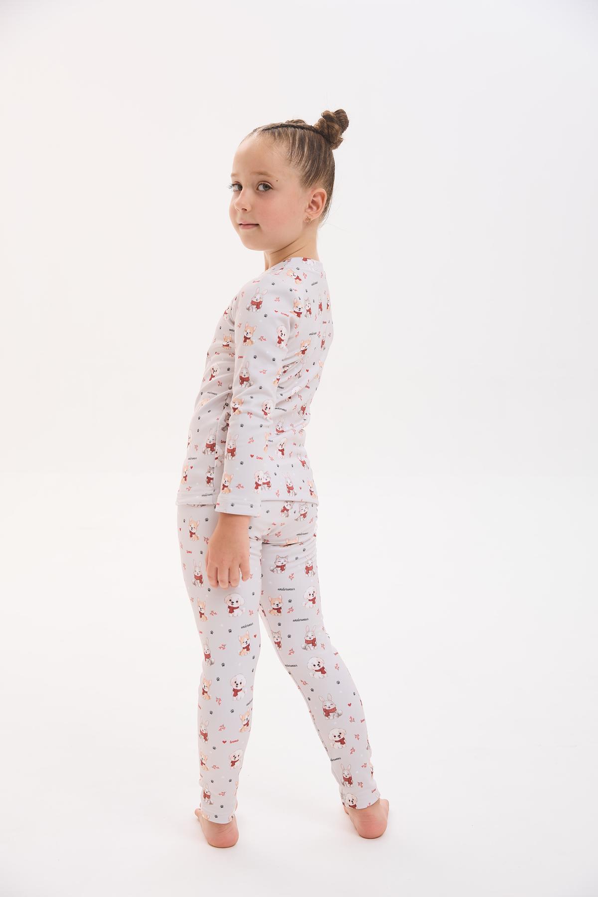 Термобілизна дитяча Thermo Print Kids — WINTER FRIENDS — фото 6