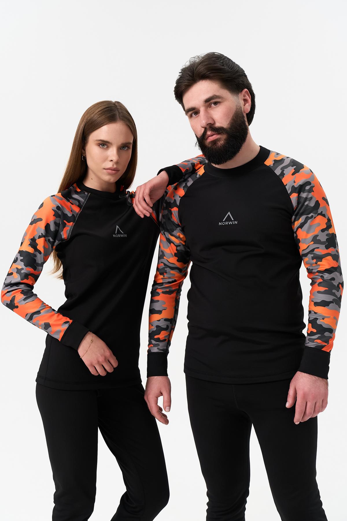 Термобілизна NORWIN Orange Pixel — фото 1
