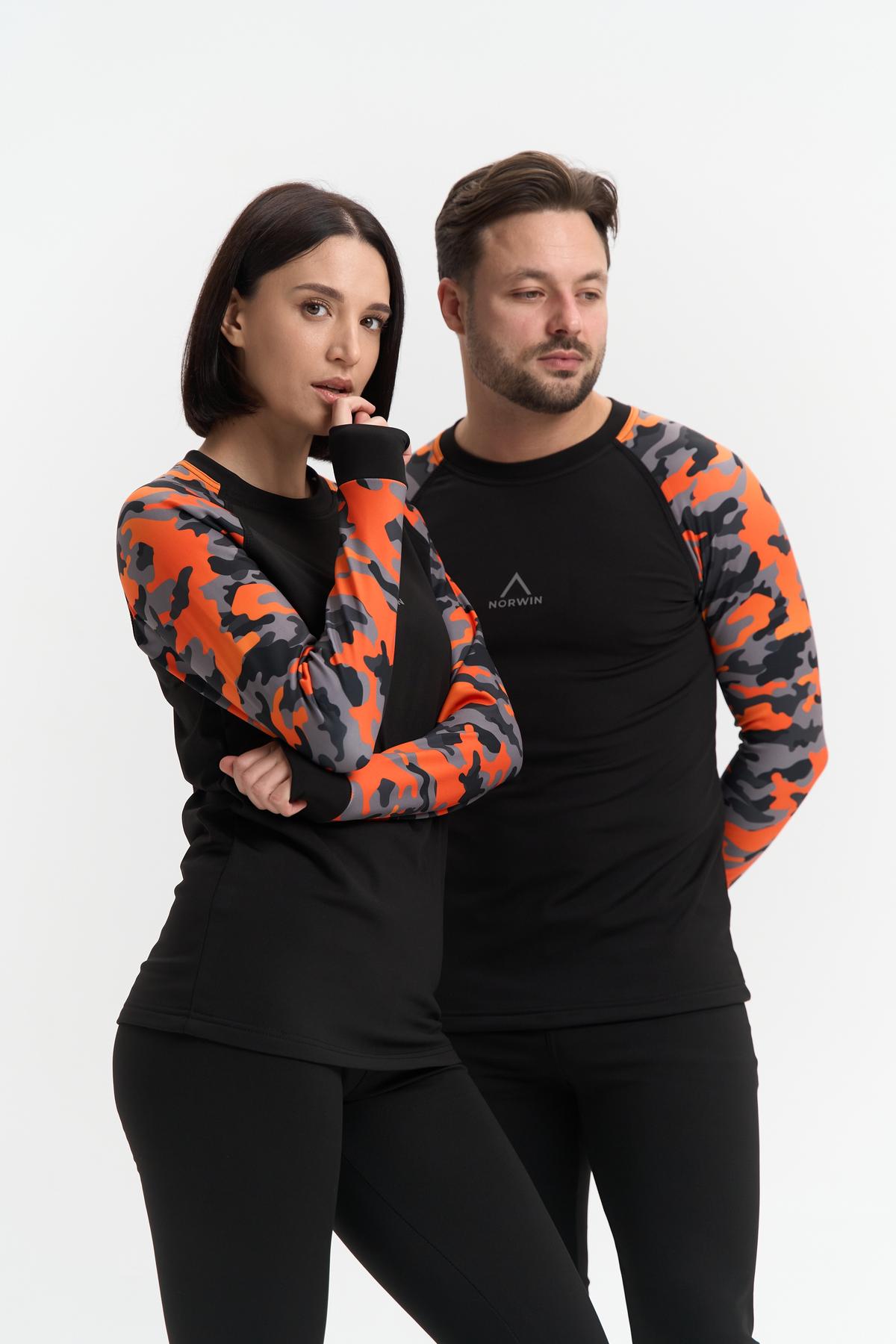 Термобілизна NORWIN Orange Pixel — фото 2